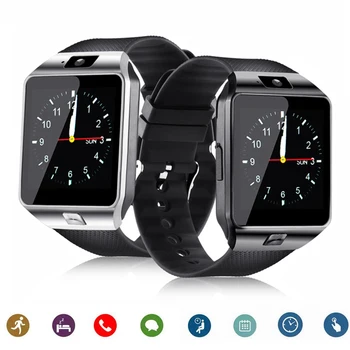 

New DZ09 Smartwatch Wearable Wrist Phone Watch Bluetooth SIM TF Card Camera For Apple iPhone Samsung Android Mobile Phone