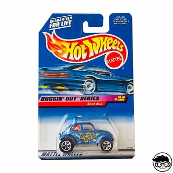 

Hot Wheels Baja Bug Buggin' Out Series #4 Of 4 Cars long card