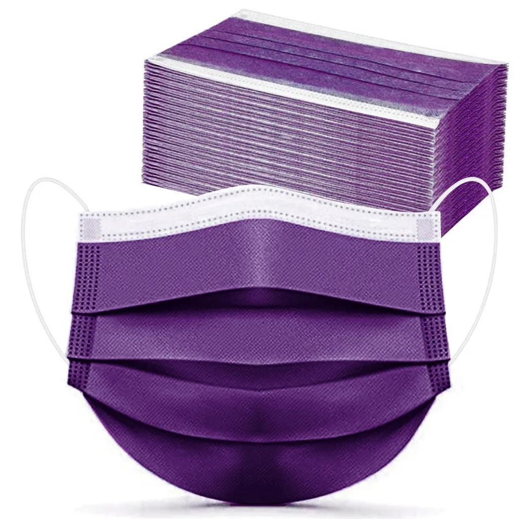 Máscara de máscara de máscara de rosto para rosto de tecido de halloween máscara de cosplay scarfs mascherine máscara descartável mondmasker máscara 100 pçs