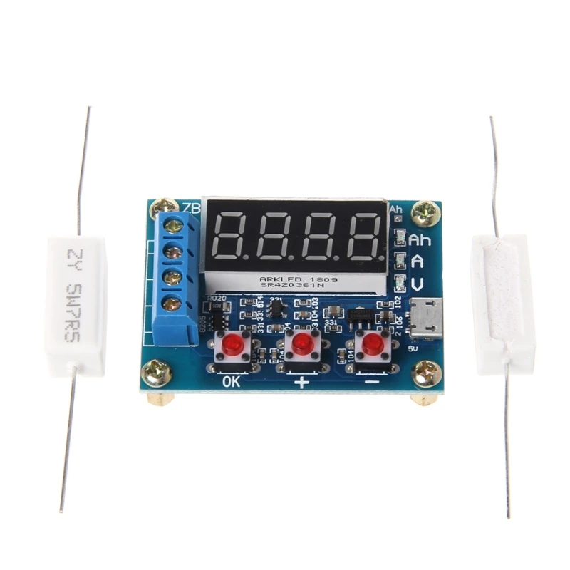 Анализатор разряда ZB2L3 li ion литиево свинцово кислотный|discharge tester|battery capacitycapacity meter |