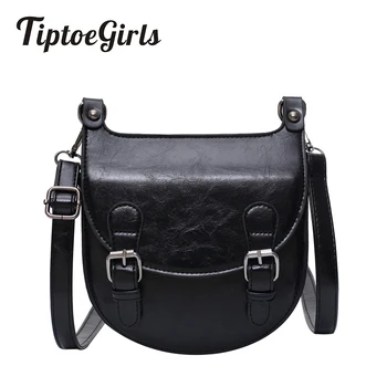 

Tiptoegirls Female Saddle Bag Fashion Bag Women PU Leather Bag Fashion Flap Bag Design for Girls Casual Small Bags