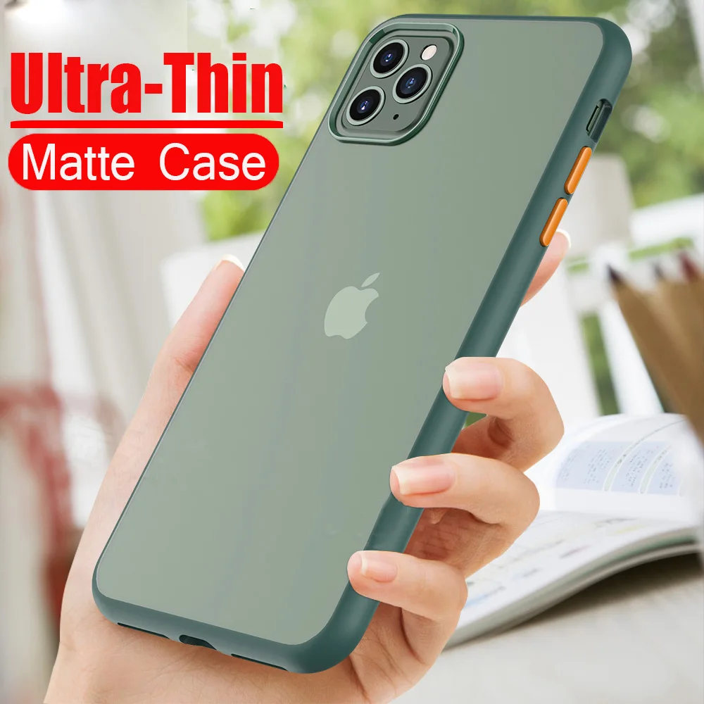 Роскошный противоударный Ультратонкий силиконовый чехол для IPhone 11 Pro X XR XS Max