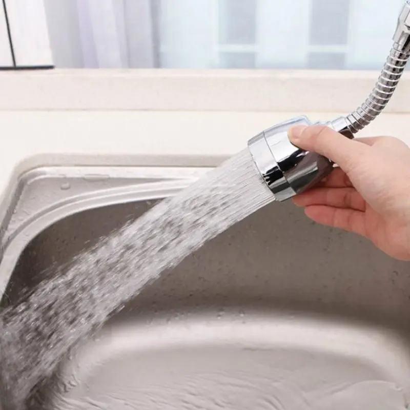 

360 degree rotatable kitchen faucet aerator adjustable dual-mode sprayer filter diffuser water-saving nozzle faucet connector