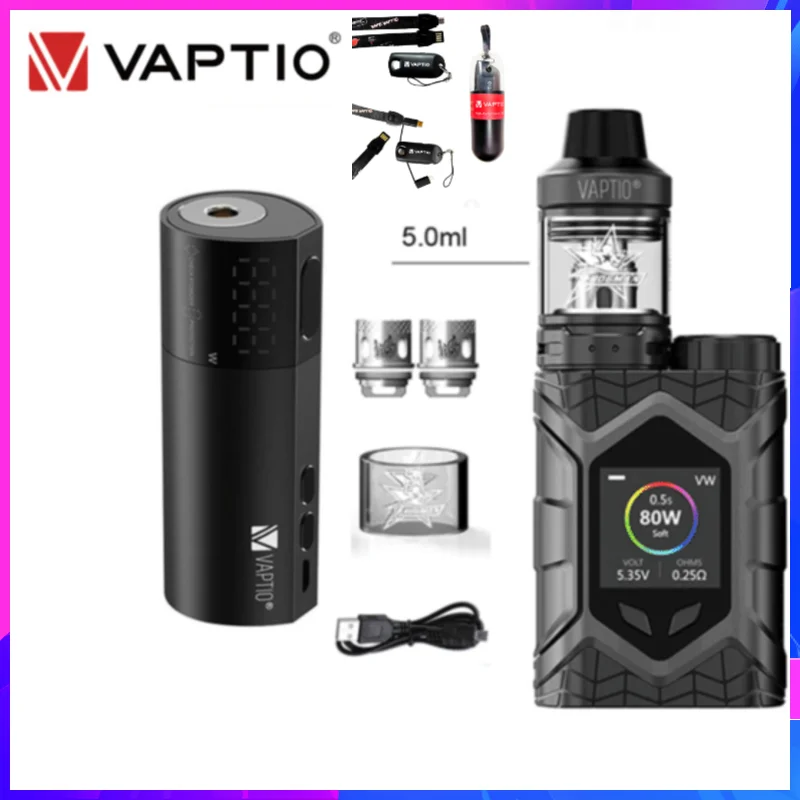 Оригинальный мод Vaptio VEX 100 испаритель 0 15 Ом 21700 Вт электронная сигарета подарочный