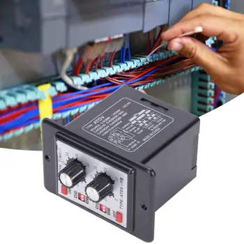 

AC 110/220V 50/60HZ ATDV-YB Knob Control Time Switch Relay On Off Twin Timer Relay