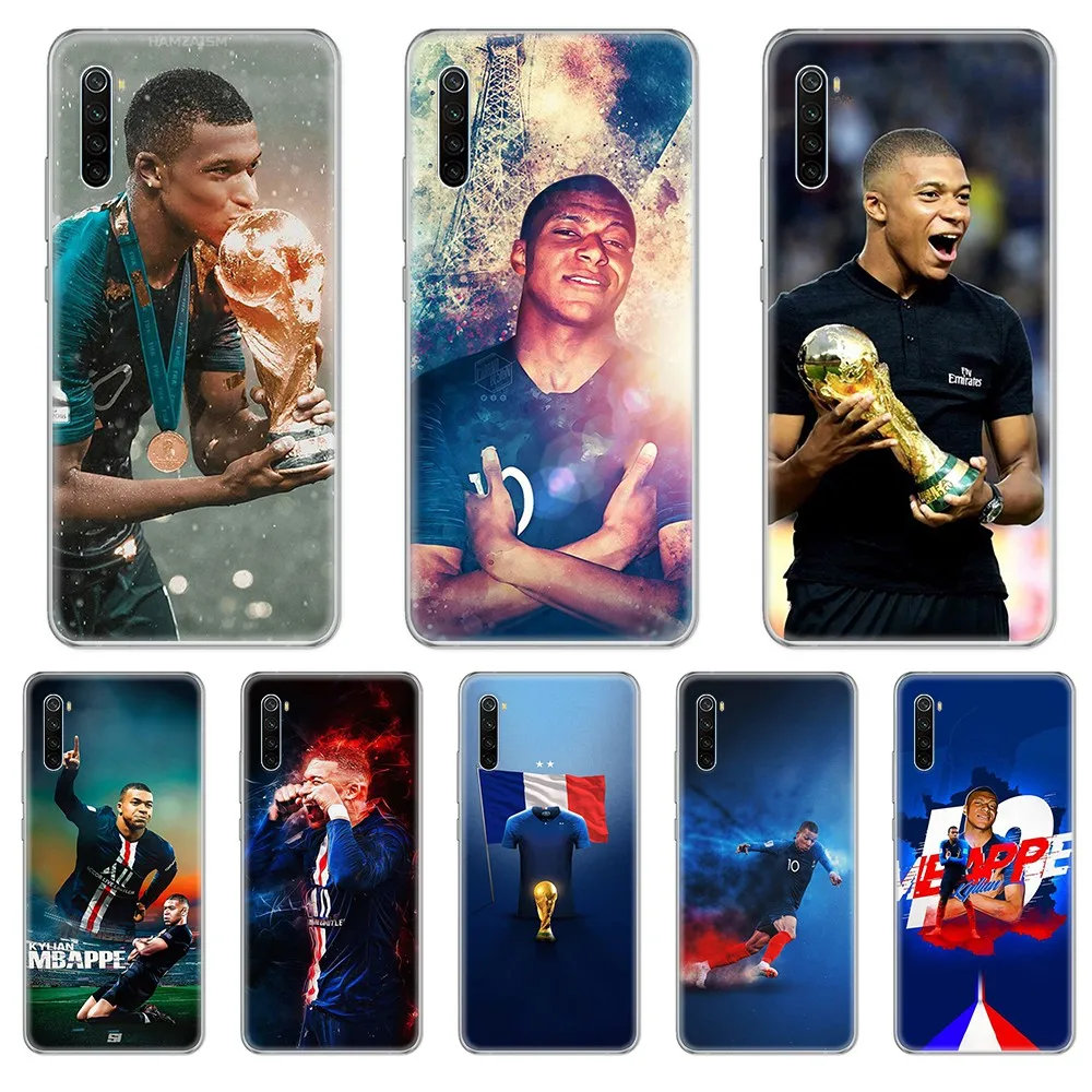 Прозрачный чехол Kylian Mbappé для xiaomi Redmi 3S 4A 5A 6A 5 Plus 4X 7 8 8a CC9 K20 Pro K30|Бамперы| |