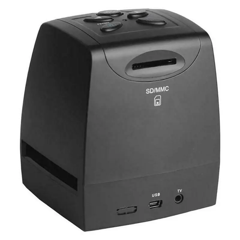 Mini Film Scanner Kit Slide Scanner Convert Color  B&W 35mm/135mm Film NegativeSlide high speed scanner