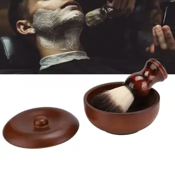 

Shaving Cream Men Beard Shaving Cream Soap Bowl Soft Hair Brush Beard Cleaning Tool Kits Shave Brush
