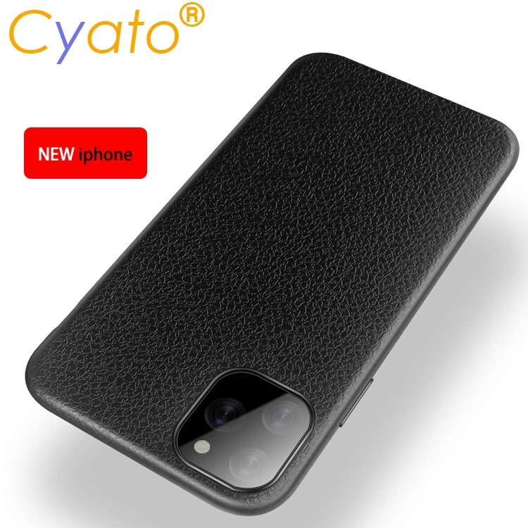 Кожаный чехол CYATO для iPhone 11 XR XS Max X 7 8 6 Plus 5 телефонные чехлы мягкий из ТПУ