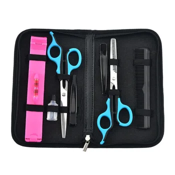 

Pro Hair Scissors Set Hairdressing Scissors Hair Cutting Shears Barber Scissor Cut Razor Hair Trimming Scissors New