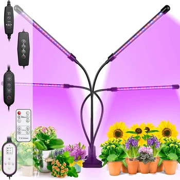 

LED Grow Light 5W Full Spectrum LED Bar Lamp for Plants High Luminous Efficiency for Grow Tent Greenhouses Flowers