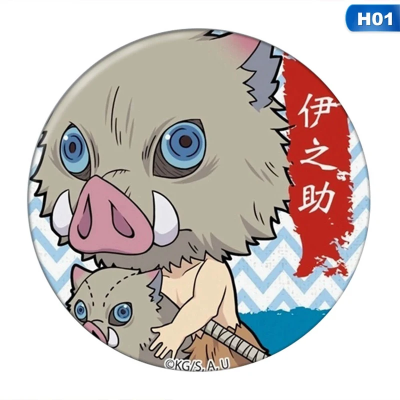Значок аниме Demon Slayer Kimetsu no Yaiba значок японская манга брошь коллекция нагрудник