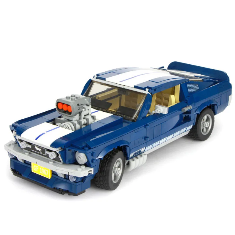 Ford Mustang совместимый создатель знаток строительные блоки 10265 кирпичи собранные DIY игрушки для детей подарок