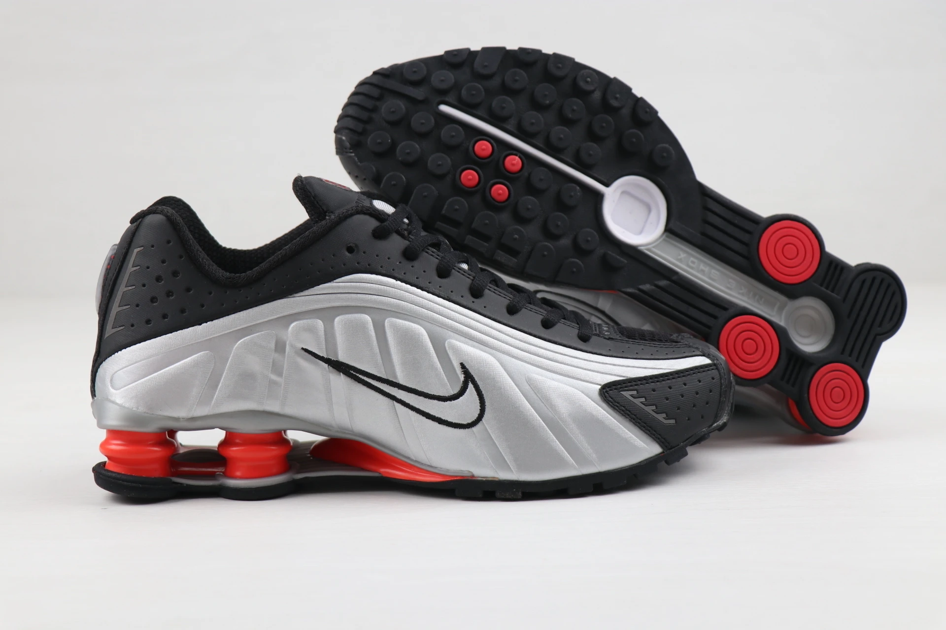 Мужские кроссовки для бега Nike Shox R4 Air Max Tn Air Cushion, уличные спортивные кроссовки, мужские# BV1111