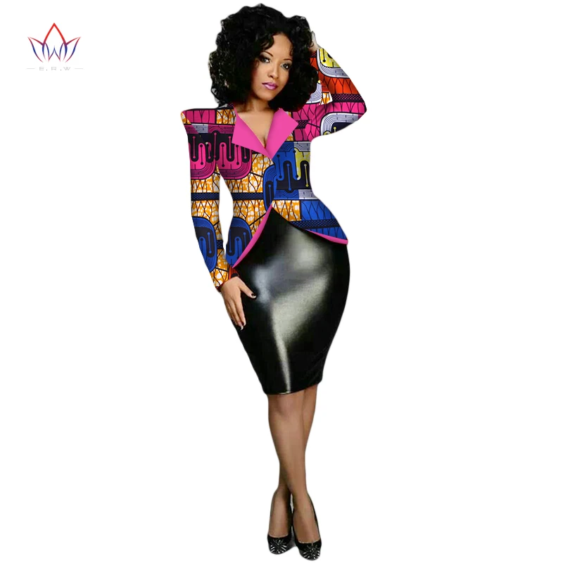 Традиционная африканская одежда женские блейзеры и куртки топы Дашики большие