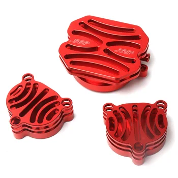 

Scooter Bws Cygnus GTR Universal Head Cover Aluminium Alloy Motorcycle Oil Radiator Three-piece Set Lid