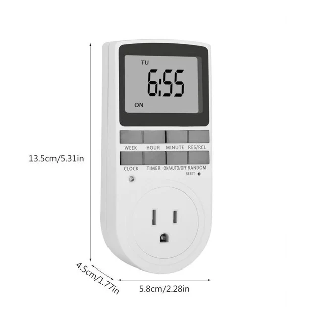 Digital Timer Socket with Scheduling Function