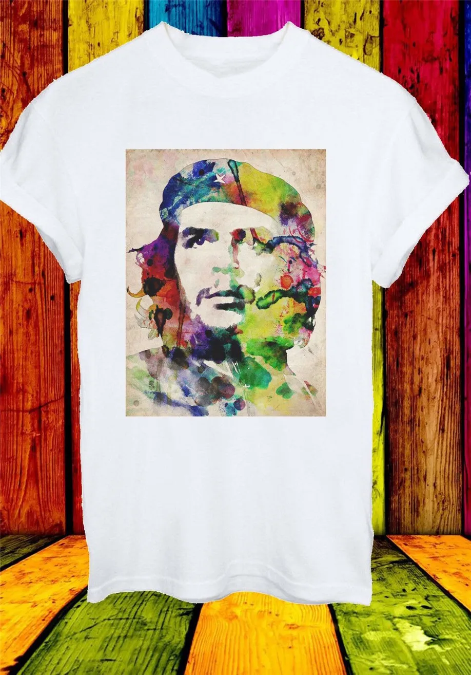 Ernesto Che Guevara Rebel Cuban Revolution Leader Мужская и женская футболка унисекс 654 из дышащей ткани