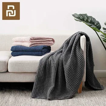 

Youpin COMO LIVING Waffle Cotton Multifunctional Blanket Cotton Plant Dyeing Classic Waffle Mijia Air Conditioning Blanket