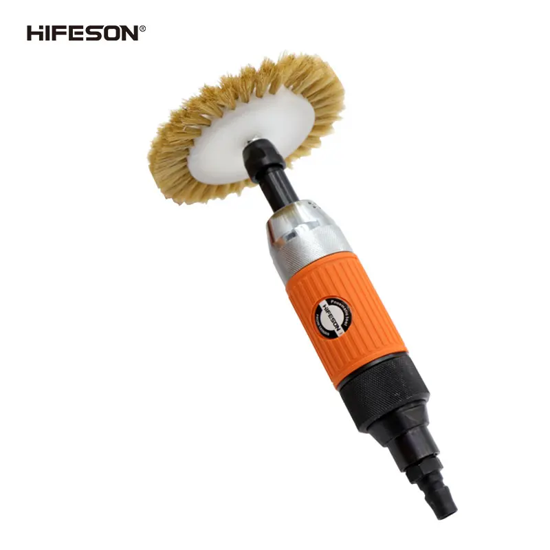 Мощная пневматическая щетка HIFESON 38T шлифовальный инструмент шлифовальная машина