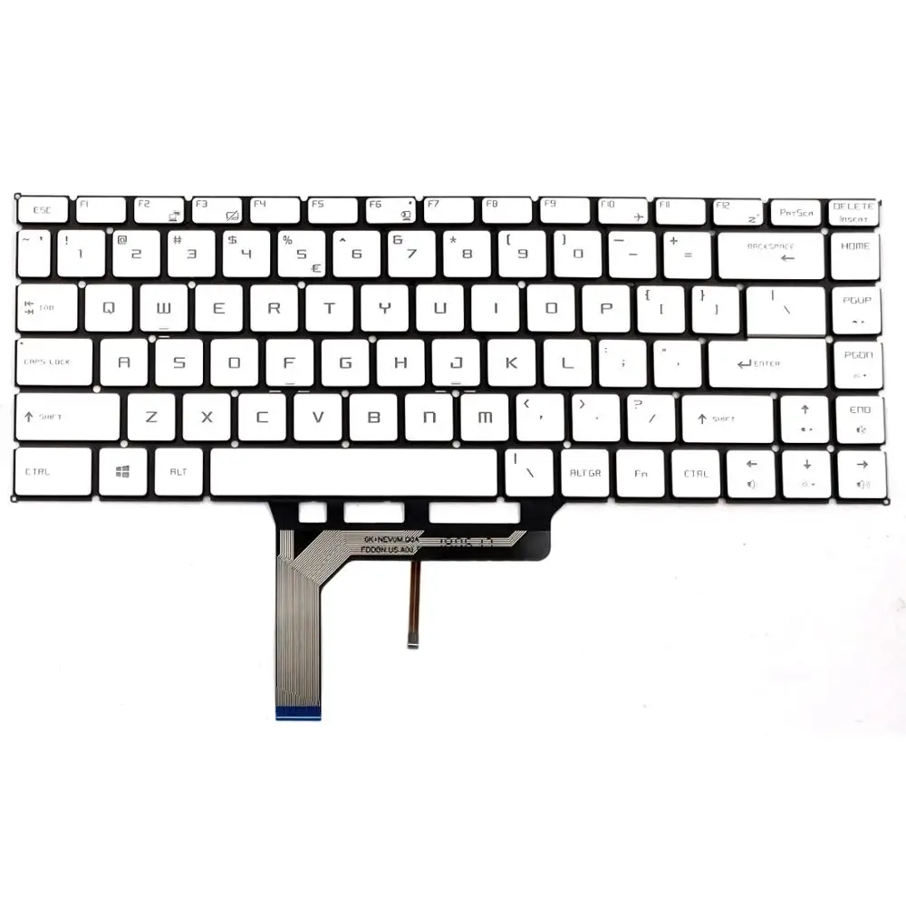 Клавиатура для ноутбука MSI GS65 Stealth 8SE 8SF 8SG тонкая 8RE 8RF GS65VR клавиатура P65 Creator 8RD
