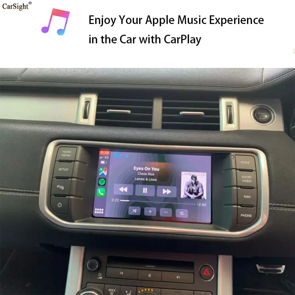 2020 Новый беспроводной Apple Carplay Android авто интерфейс декодер для Land Rover Discovery MuItimedia