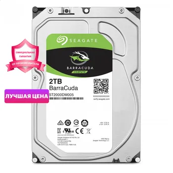 

Internal Hard drive disc s Seagate Barracuda ST2000DM005 Storage disk memory HDD drive disc disks Computer Components ST2000DM005 3.5" SATA 6Gb/s 256Mb 5400rpm 2Tb hdd NAS DAS Laptop PC 2Тб