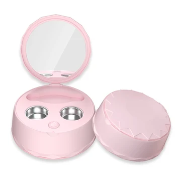 

Portable Ultrasonic Cleaner Bath Washer Contact Lenses Case Box Time Adjustment Ultrasound Cleaning Machine Daily Care Tool