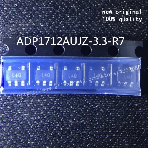 2PCS ADP1712AUJZ-3.3-R7 ADP1712AUJZ-3.3 ADP1712AUJZ ADP1712 Printing:L4Q новинка 100% оригинальная флейта adp1712aujz adp1712auj adp1712 трафаретная печать l4r флейта sot23 5 линейный чип регулятора