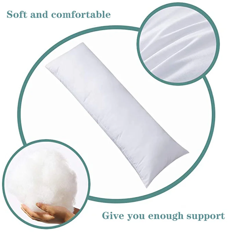 Description Picture 3 of item60x180cm Long Dakimakura Hugging Body Pillow Inner Insert Anime Body Pillow Core White Pillow Interior Cushion Enough Filling
