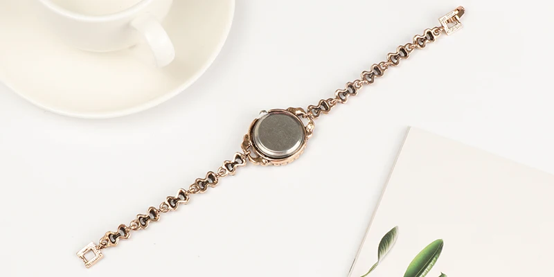 Kinel роскошные женские наручные часы Античное золото турецкий серый горный хрусталь браслет с бантом винтажные Свадебные украшения 2019