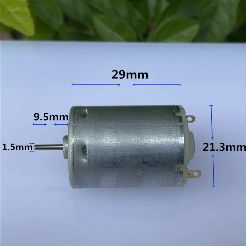 Motore 12v 5500 Rpm Motore DC Mabuchi 555 12V - Per Stampanti, Trapani O Robot, Albero Da 3.17 Mm, Nuovo Motorino 12v Potente