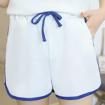 

2PCS Summer Women Loose O-Neck Print Short Sleeve T-Shirt+Shorts Women's Sets