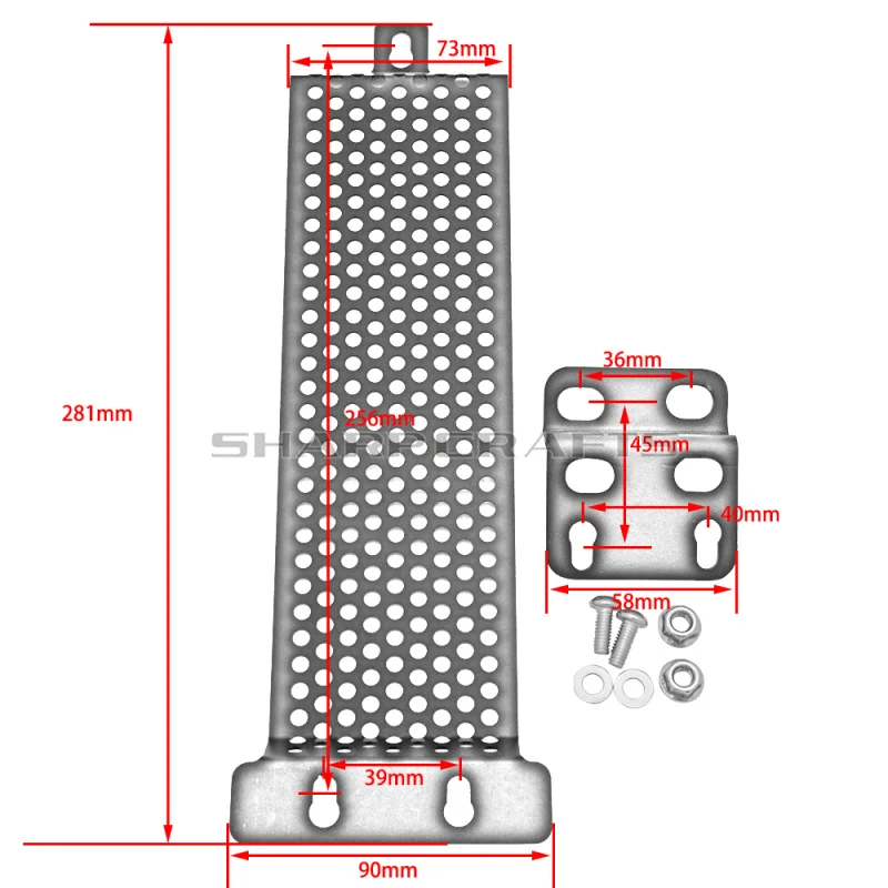 Кожух двигателя Bash противоскользящая пластина масляный радиатор для Triumph Bonneville SE