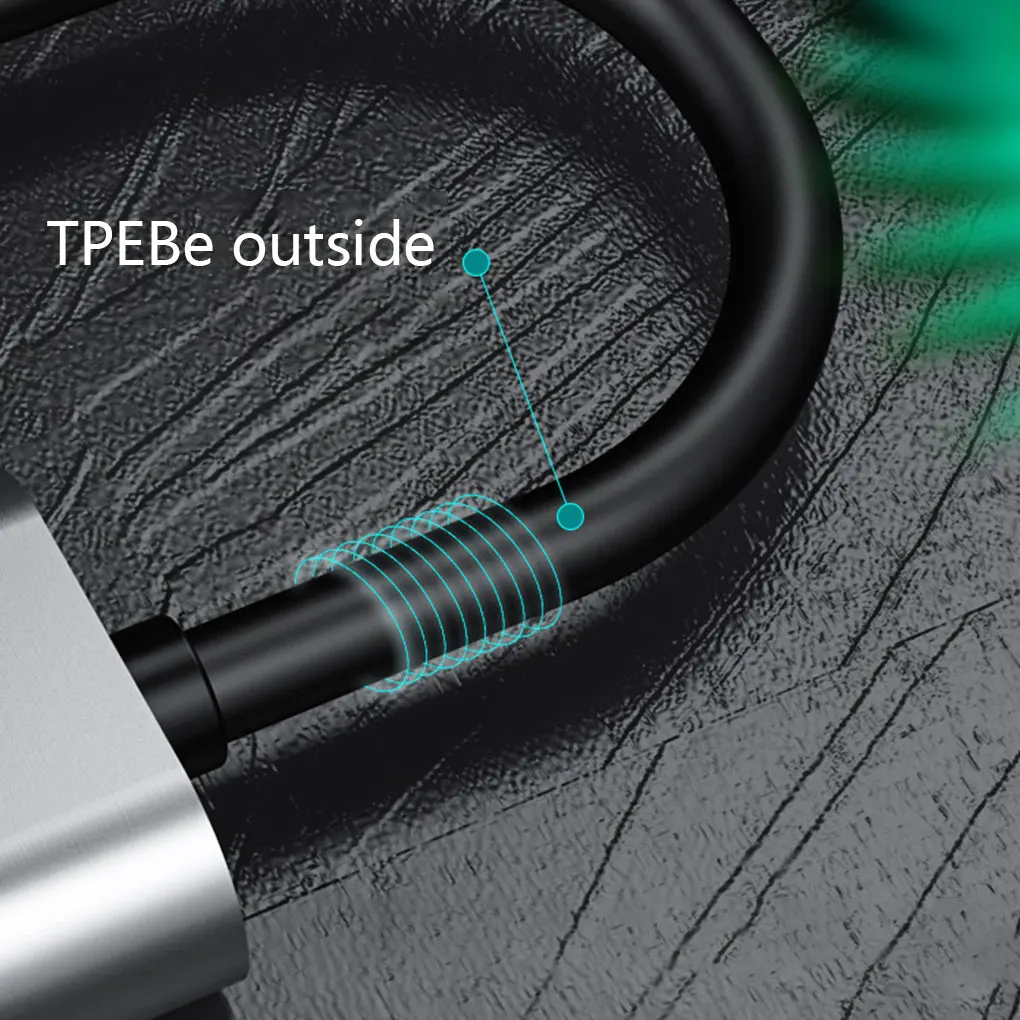 Тип-c для HD алюминиевого сплава видео адаптер USB-C типа телефона ноутбука к HDTV конвертер проектора