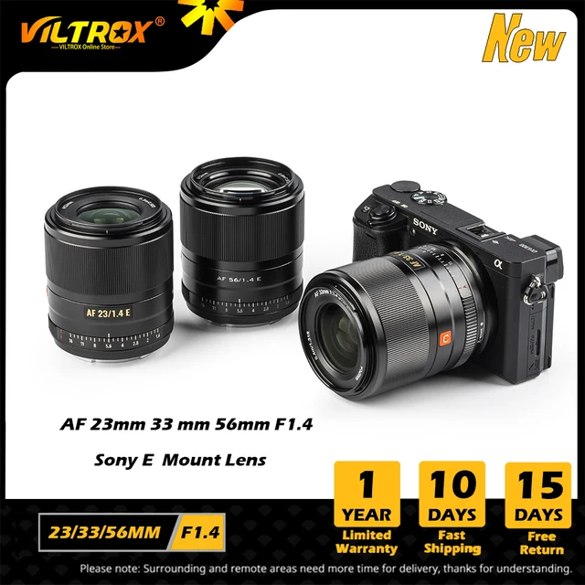 VILTROX 13mm 23mm 33mm 56mm F1.4 Sony Lens: A Versatile and Exciting Addition to Your Camera Kit