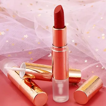 

Novo Raincoat Lipstick Protective Film Waterproof Not Fade Long-lasting Make Up Transparent Texture Matte Surface Lip Makeup