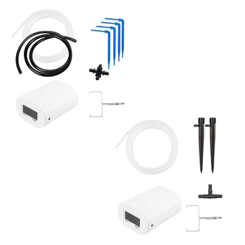 

Plant Drip Irrigation Controller Kit Automatic Garden Watering Device Succulents Drip Irrigation Plant Garden Tools