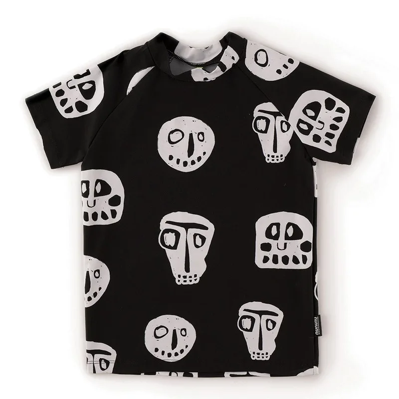 1-10 T Girls boutique outfits Baby Girl Clothing Kids 2 PCS Skull Swim wears 1 piece Swim Suit Baby Boy Clothes Boys Clothing