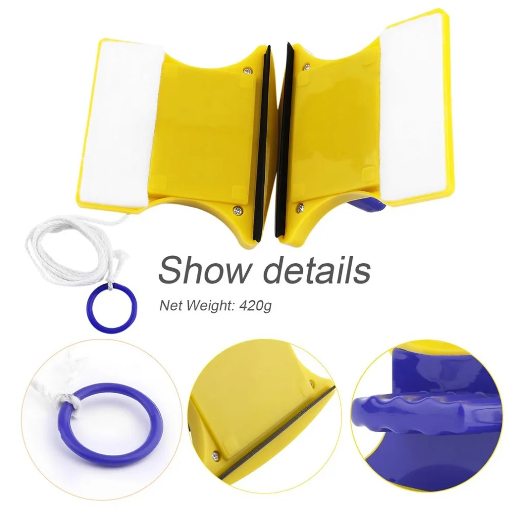 Magnet Glass Cleaner Double Side Magnetic Window Cleaner Glass Wiper Useful Surface Brush High-efficiency Cleaning Tools