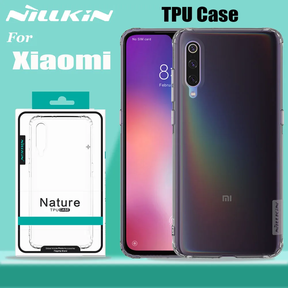 

Nillkin for XiaoMi Mi 9 8 SE 9T Pro 6X A2 Case Cover Soft TPU Back Cover Case for Xiaomi Redmi K20 Note 7 6 Pro
