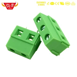 7.5mm dg500 kf128 7.5 2p 3p pcb conector universal parafuso bloco terminal 2pin 3pin gmkds 1,5 1717020 phoenix contato degson kefa