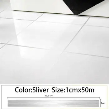 

Waterproof Gap Sealing Tape Strip Brushed PVC Copper Home Decoration Floor