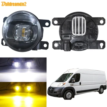 

Fog Light Assembly Car Front Bumper LED Lens Fog Lamp 30W 8000LM 12V For Dodge Promaster 1500 2500 3500