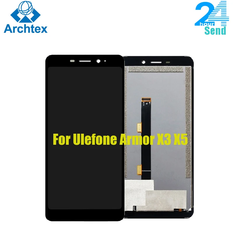5 &quotдля оригинального Ulefone Armor X5/X3 ЖК-дисплей кодирующий преобразователь