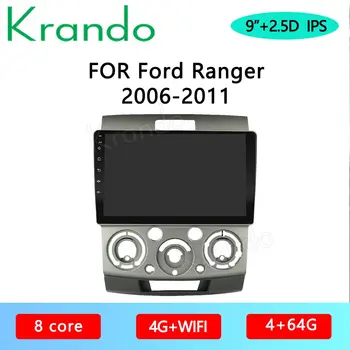 

Krando Android 10.0 9" For Ford Everest Ranger For Mazda BT-50 Car Radio Mavigation Radio Audio Stereo WIFI