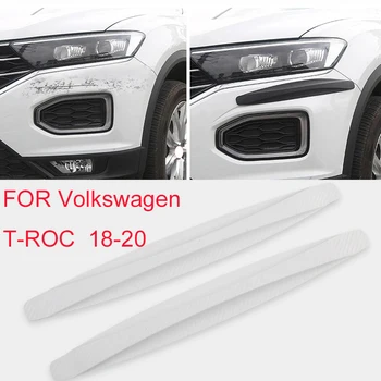 

Car bumper protection accessories silicone anti-friction decorative strip FOR Volkswagen T-ROC 2018 2019 2020