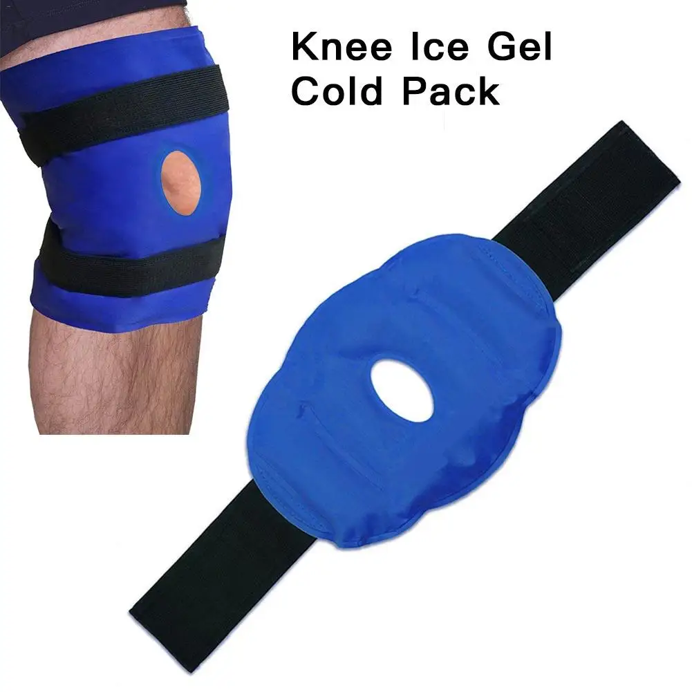 

Knee Patch Sports Injuries Gel Pack Breathable Adjustable Reusable Wrap Pain Relief Surgery Heat Ice Hot And Cold Therapy