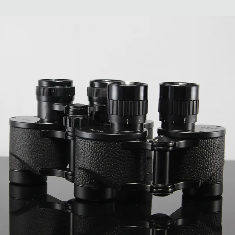 

NEW Soviet-style Binocular-adjustable 6X24 Leather Bag Portable HD Low-light Night Vision All-terrain Binoculars