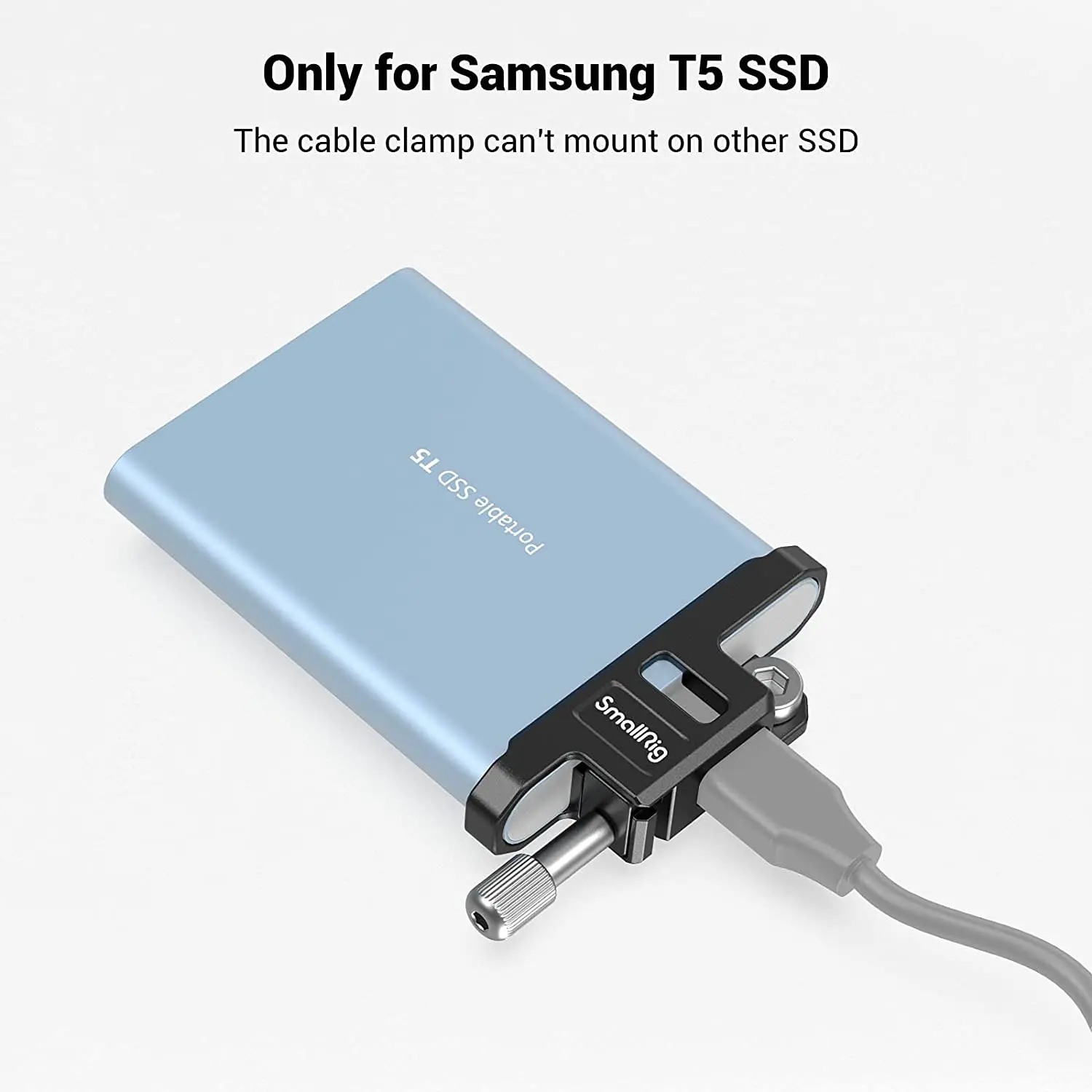 Suporte de Câmera para Samsung Bolso para Câmera Smallrig Blackmagic Design Câmera 4k - 6k Gaiola 2245 t5 Ssd - Image 5